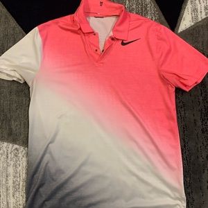 Tiger Woods golf polo sz M